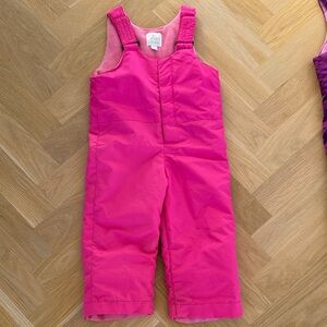 1989 Place Bright Pink Kids Overalls
